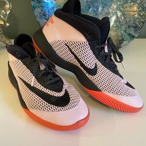 Nike Black and Pink Mesh Sneakers Size 6.5